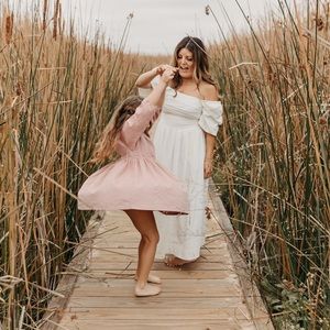 Free people ain’t she a beaut dress in white